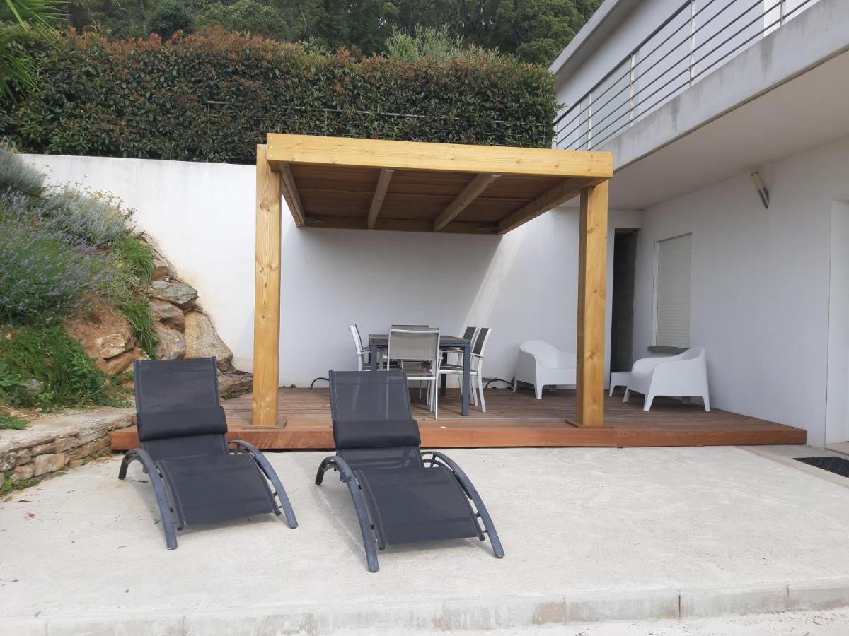T2 Calme Avec Vue Mer Et Borne De Recharge Sur Demande 바스티아 외부 사진